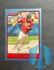 2006 Bowman Blue 357/500 Chipper Jones #185 Braves